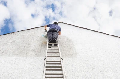 Peinture extérieure à Meurcé — façades et ravalement